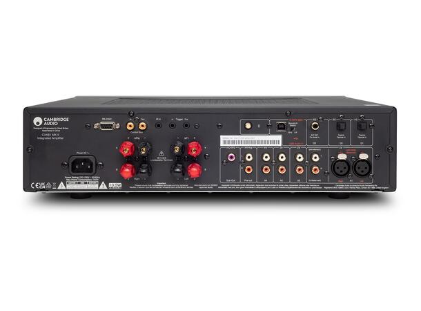Cambridge Audio CXA 81 MkII, forsterker 2x80 watt, D/A-konverter, XLR, sub-out 