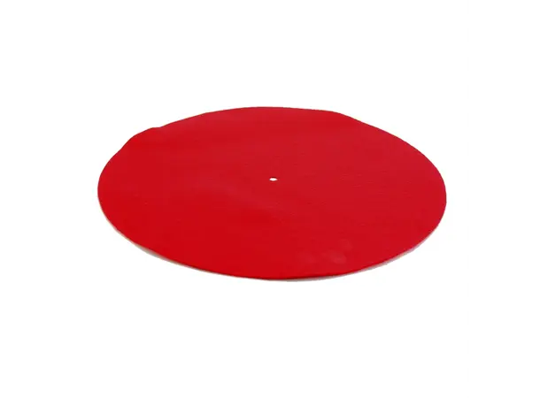 Rega Turntable Mat Red Rød 